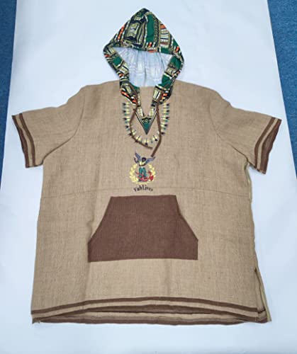 Sackcloth Prayer Hoodie YahLives Dashiki Armor of God top Christian