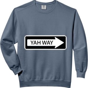 YahLives blue sweatshirt