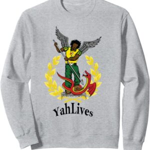YahLives gray sweatshirt